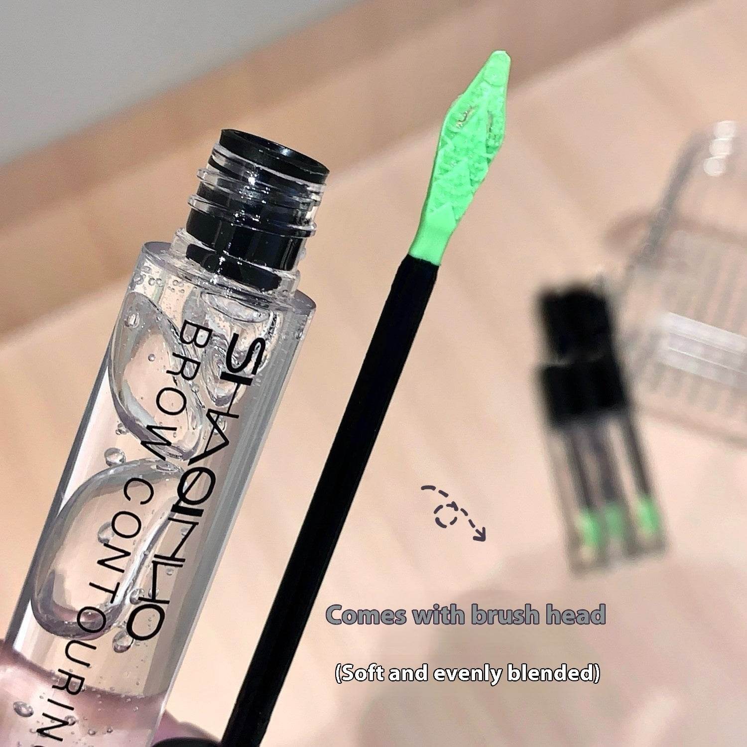 Eyebrow Shaping Waterproof Sweat-proof Transparent Raincoat - Mubimart