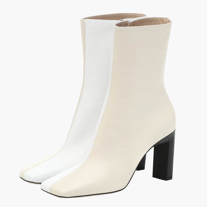 Square toe boots - Mubimart