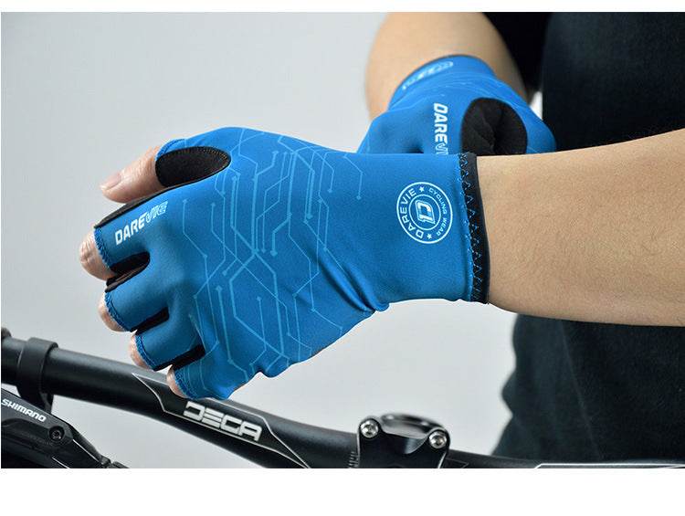 Yongwei Darevie riding short gloves men - Mubimart