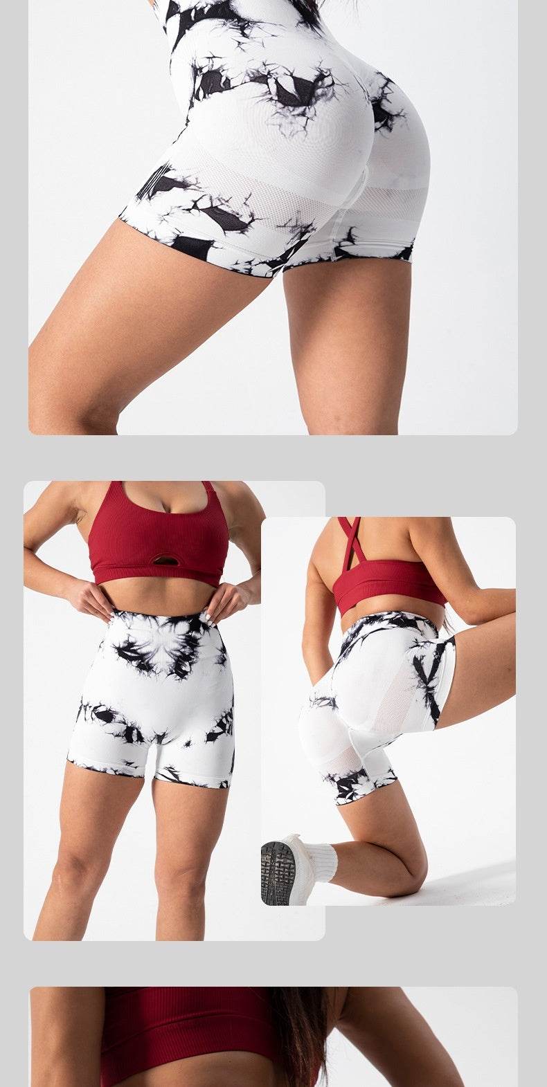 Yoga Fitness Running Shorts For Women - Mubimart