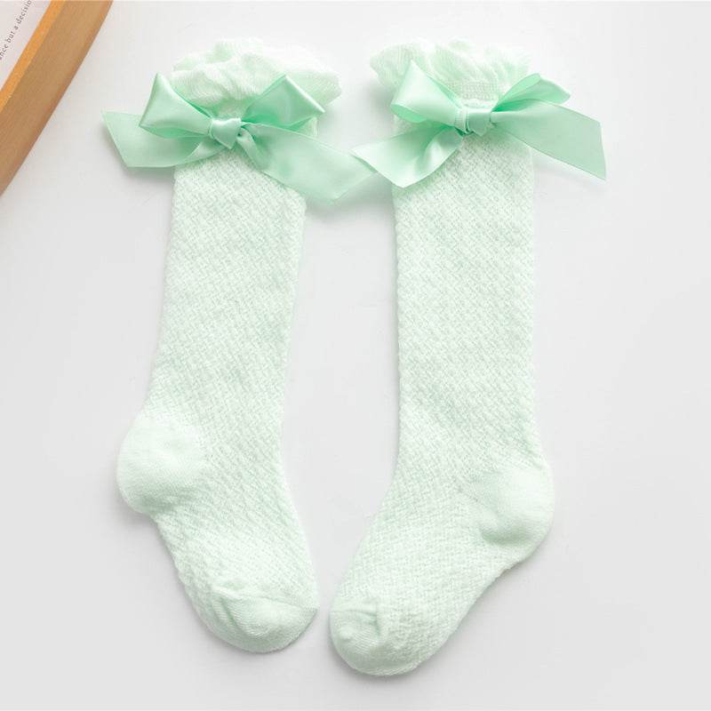 Mesh breathable over the knee mosquito socks - Mubimart