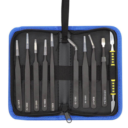 Anti-static tweezers - Mubimart