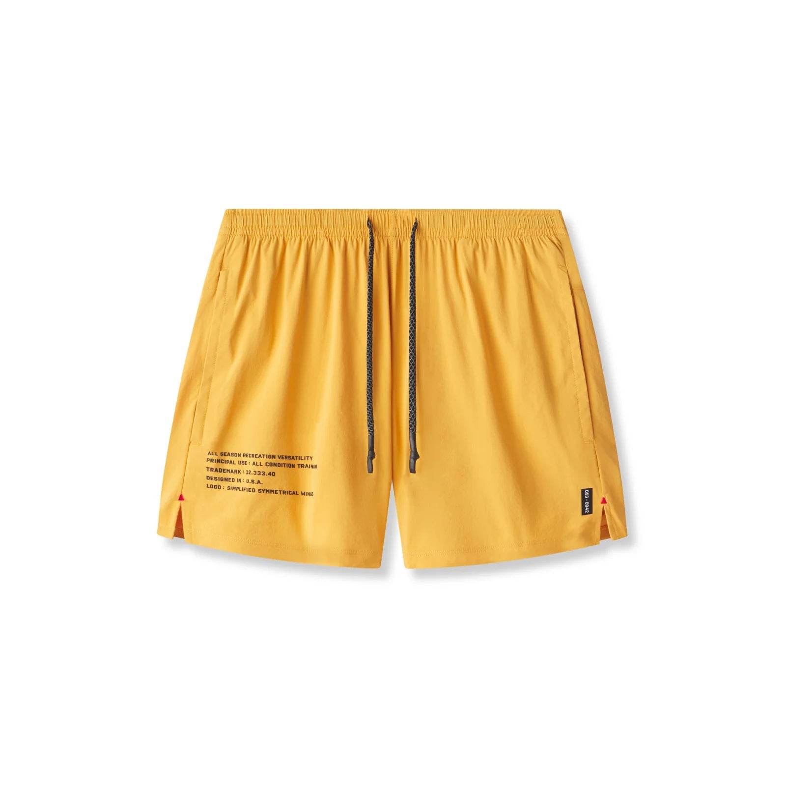 Muscle Workout Nylon Spandex Sports Shorts - Mubimart