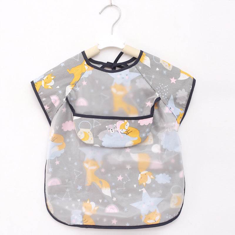 Baby Gown Sleeveless Thin Style Bib Waterproof And Dirty Bib - Mubimart