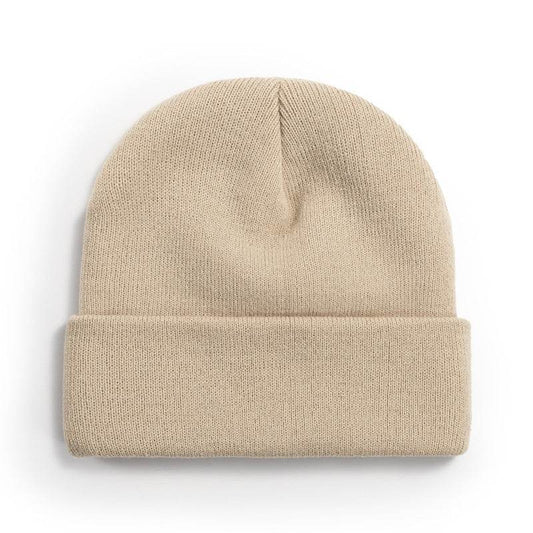 Light Board Knitted Hat Solid Color - Mubimart