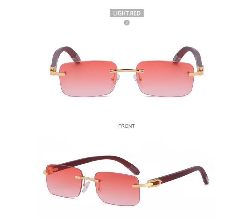 Mirror Legs Sunglasses Men Trend Sunglasses Women - Mubimart