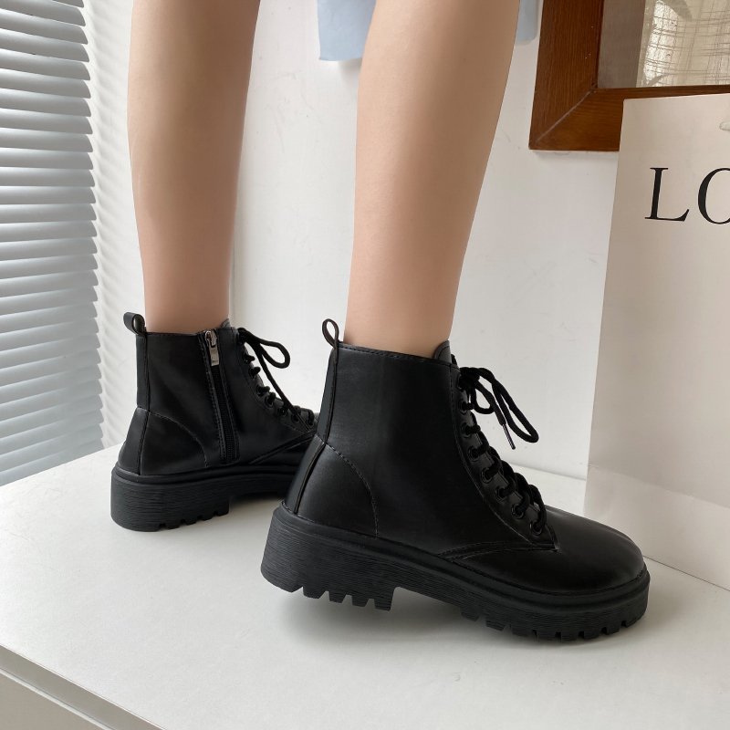 New Black Handsome Boots Women