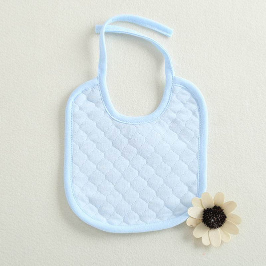 Baby Bib Bib Big Round Baby Cotton Waterproof - Mubimart