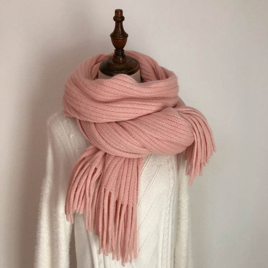 Winter Versatile Students Thickened Warm Scarves - Mubimart