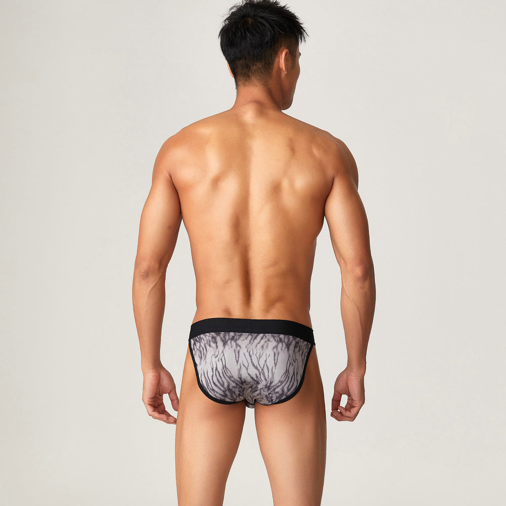 Summer Ice Silk Men's Briefs