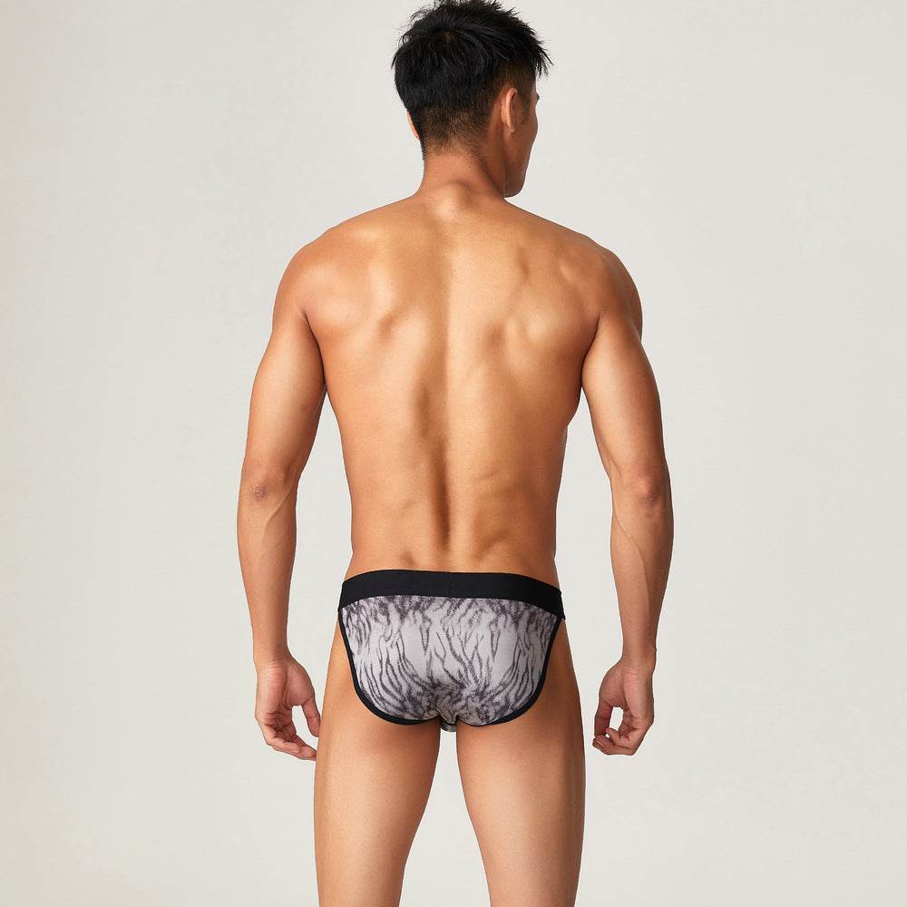 Summer Ice Silk Men's Briefs - Mubimart