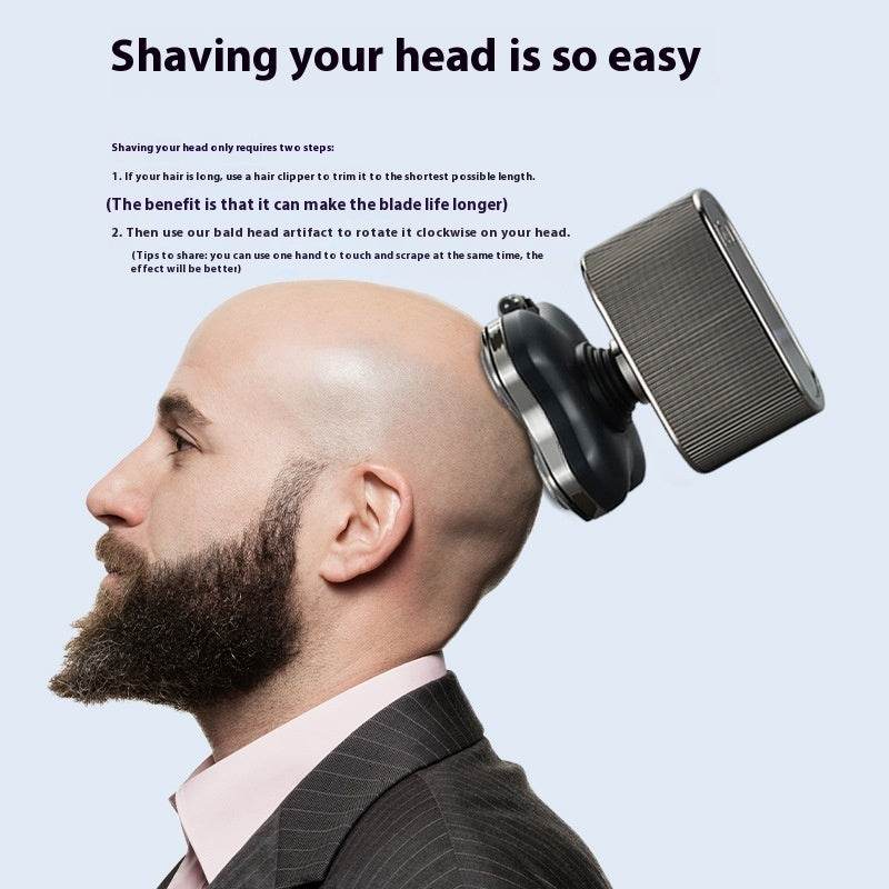 Cross-border Five-head Shaving Head Artifact For Men Shaver Multi-function Electric Shaver Scraping Hair Clippers Wholesale - Mubimart