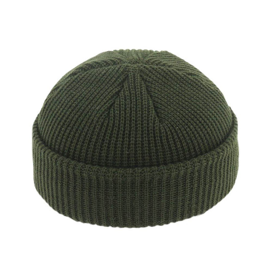 Knitted Hats For Women Skullcap Men Beanie Hat Winter Retro - Mubimart