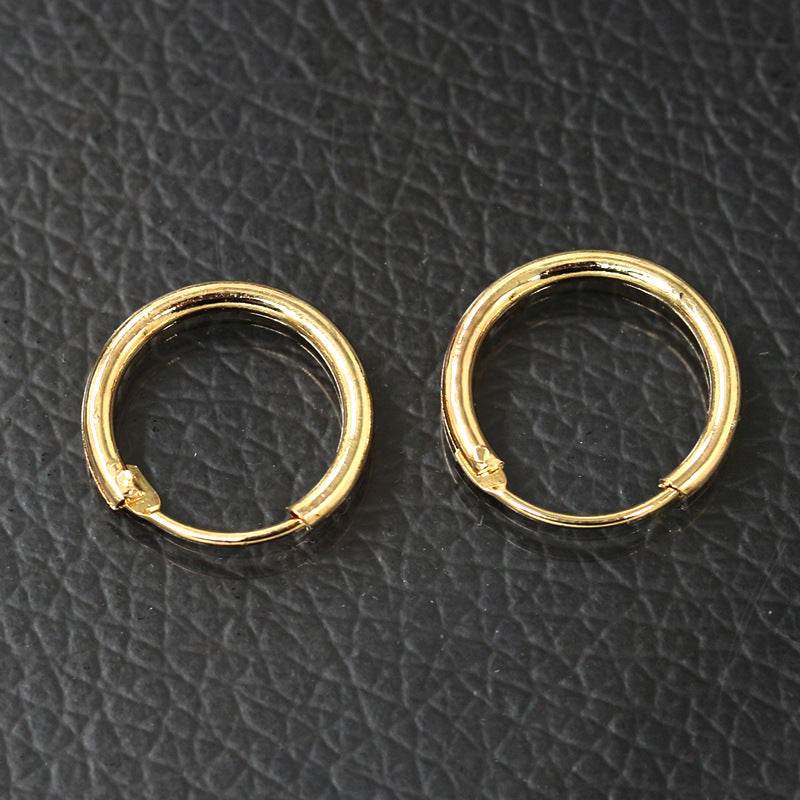 Couple Copper Earrings For Men And Women - Mubimart
