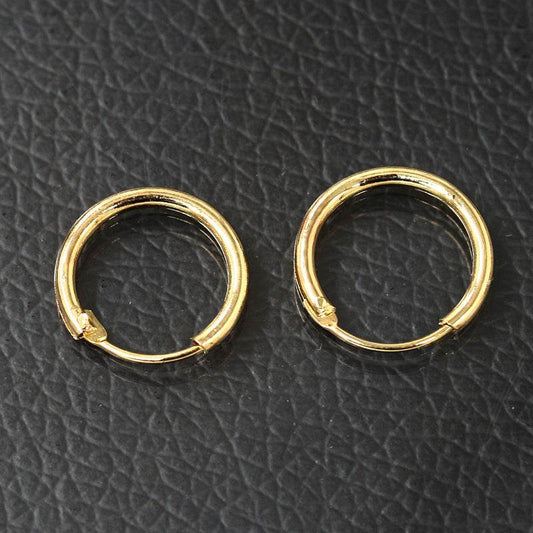Couple Copper Earrings For Men And Women - Mubimart