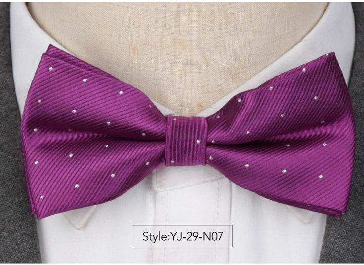 Men's Bow Ties Groom's Groomsmen Highlights - Mubimart
