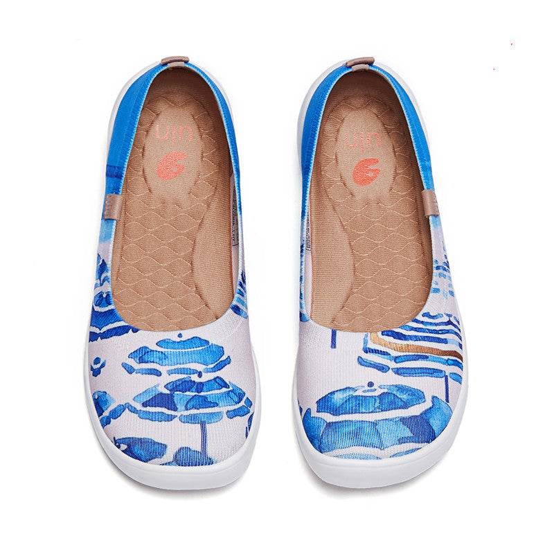 Lazy Shoes Women Casual Canvas Shoes - Mubimart