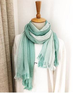 High Bufandas Mens Scarf Fashion Brand Striped Spring - Mubimart