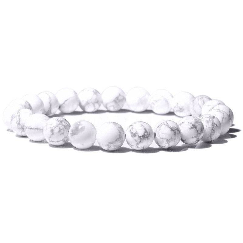 Natural Stone Beads Bracelet Men - Mubimart
