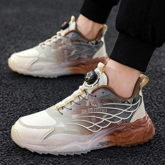 Casual Platform Sports Dad Shoes Men - Mubimart