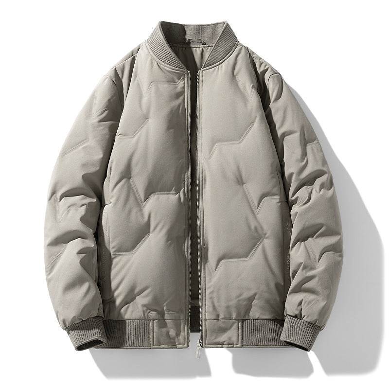 White Duck Down Thickened Warm Korean Style Trendy Winter Men - Mubimart