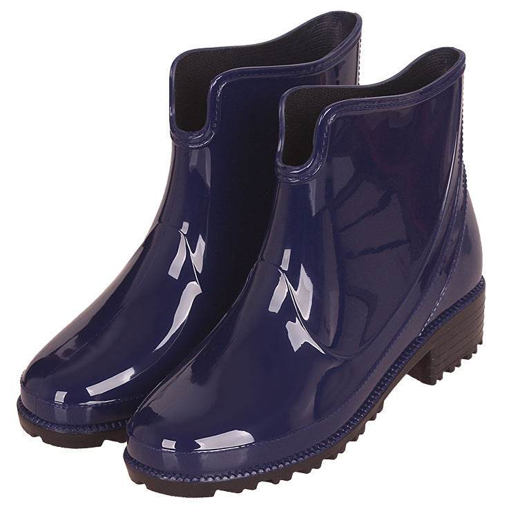Women's Rain Boots Low-top Rain Boots Low-top Non-slip - Mubimart