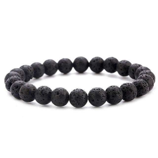 Natural Stone Beads Bracelet Men - Mubimart