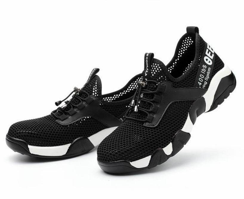 Breathable Net Work Safety Shoes Safety Shoes Work Shoes - Mubimart