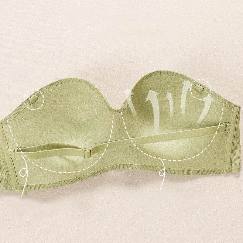 Summer Thin Seamless One Piece Bra Strapless Underwear - Mubimart