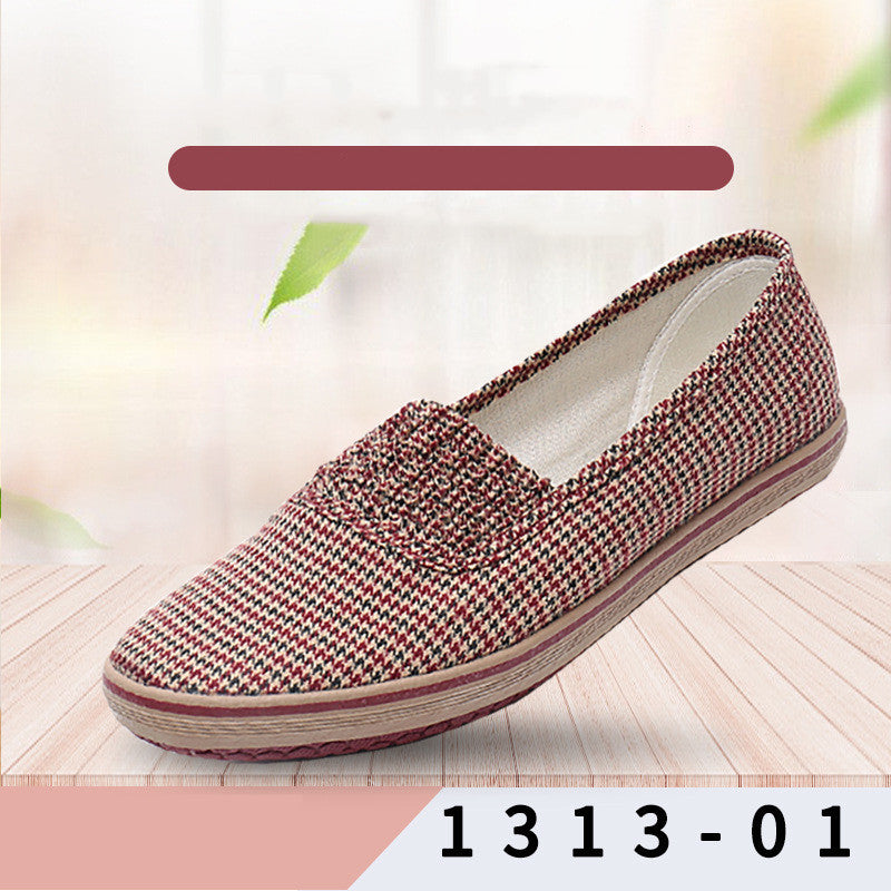 Women's Elastic Cloth Shoes For Work And Leisure