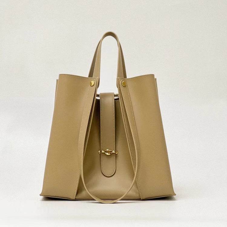 Genuine Leather Large Capacity Bag High-grade Tote Bag For Women - Mubimart