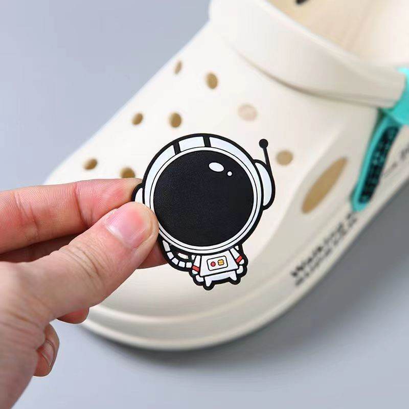 Astronaut Decor Slippers Summer Indoor Home Shoes Outdoor Garden Clogs Shoes - Mubimart
