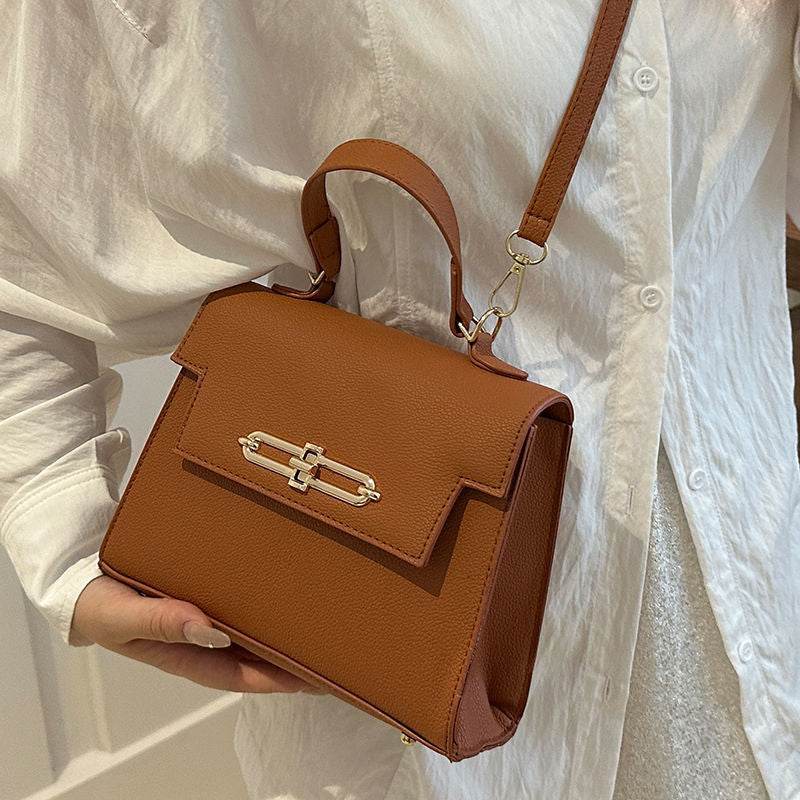 Single Shoulder Bag For Women, French Fashion Retro Versatile Crossbody Handbag For Women - Mubimart