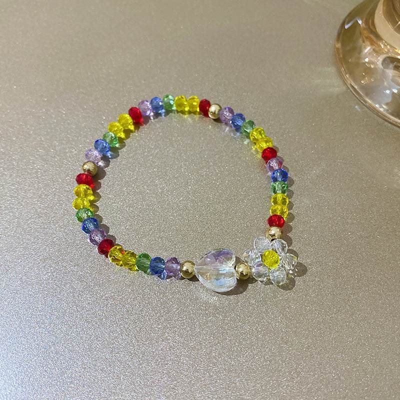 New Beaded Crystal Bracelet Women - Mubimart
