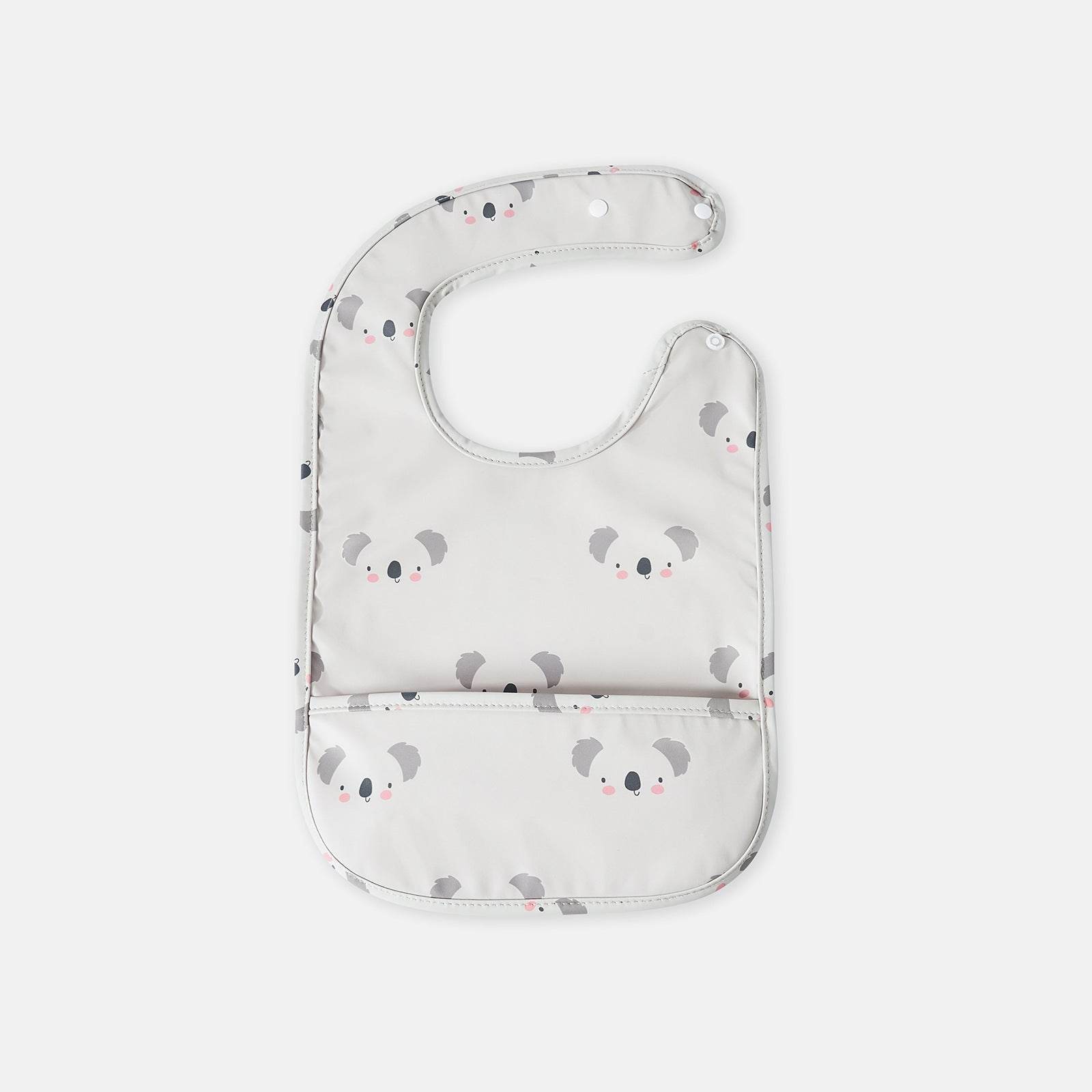 Waterproof Snap Fastener Bib Eating Saliva Towel Child Bib Overclothes - Mubimart