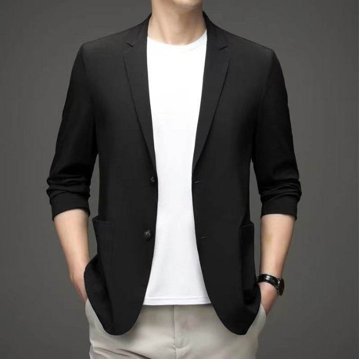 Men's Fashionable Lightweight Business Blazer - Mubimart
