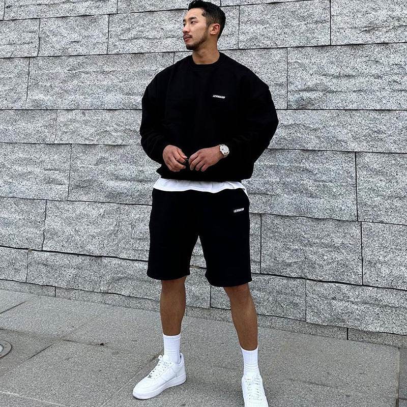 Versatility Fashion And Personality Workout Shorts Male - Mubimart