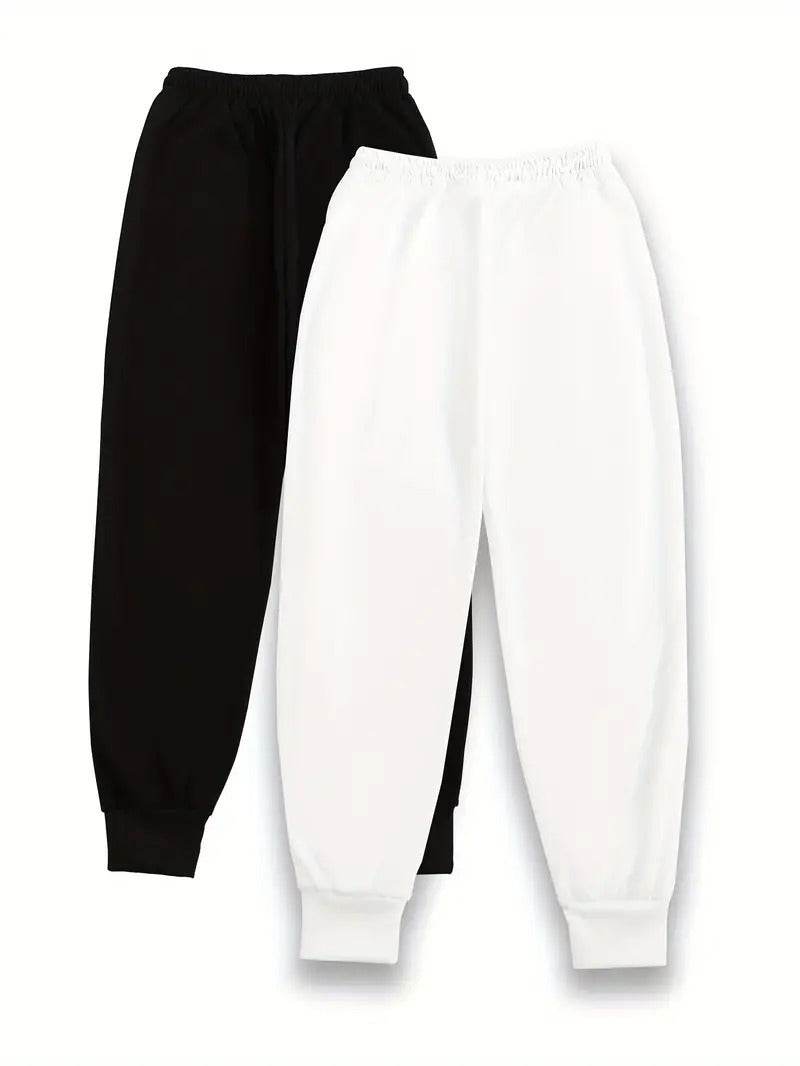 Popular Women's Casual Jogger Pants Straight-leg Pants Slant Pants - Mubimart