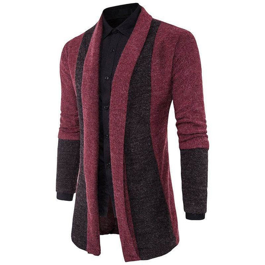 Cardigan Sweater Mens Casual Coat Knitwear Coat Men Clothing - Mubimart