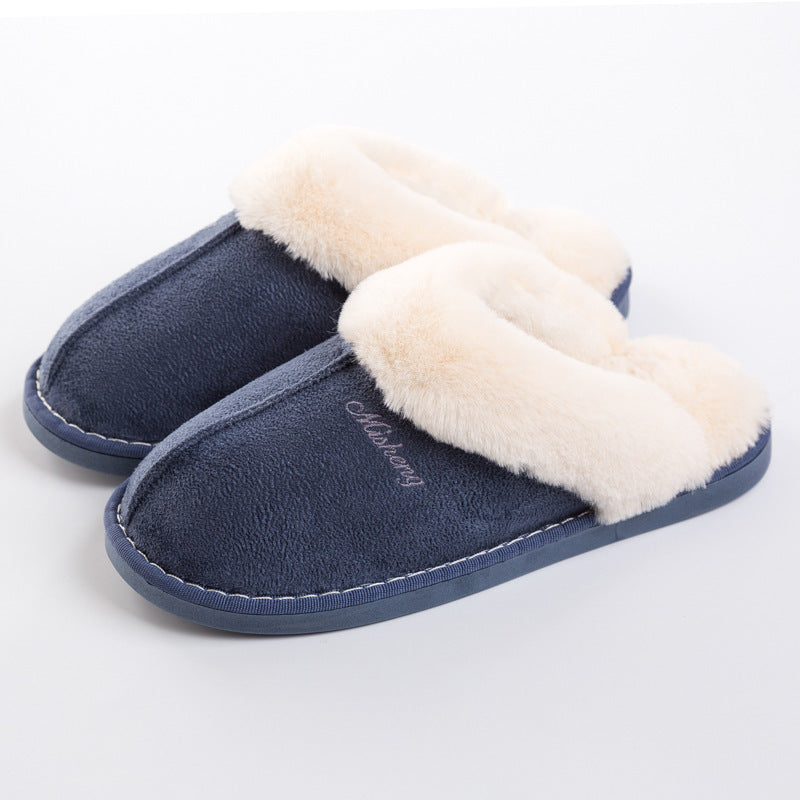 Fall Winter Waterproof Home Slippery Slippers - Mubimart -  