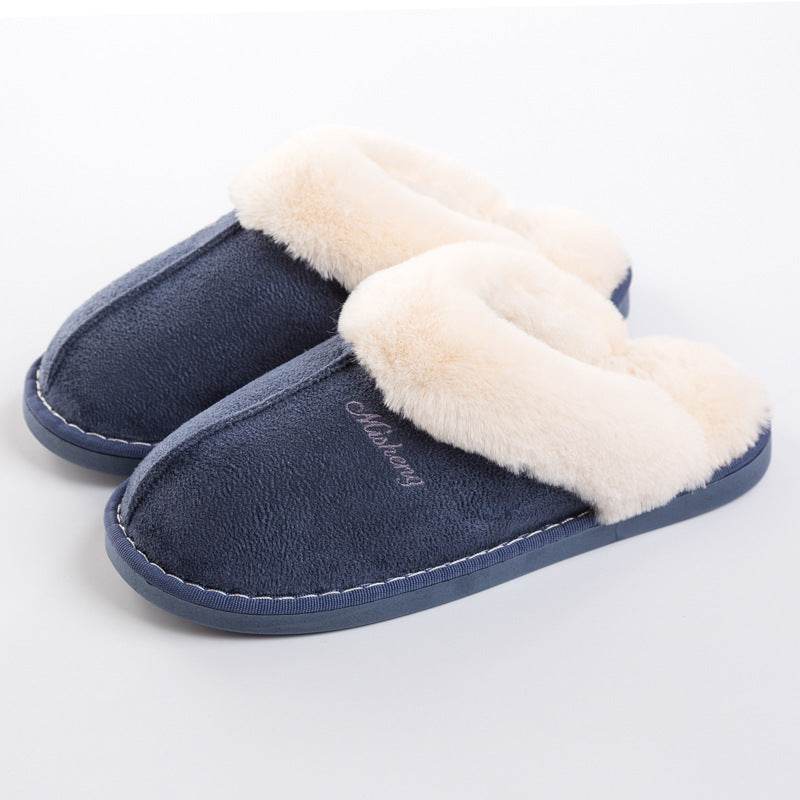 Fall Winter Waterproof Home Slippery Slippers - Mubimart