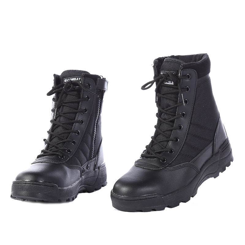 Men's Outdoor High-top Breathable Hiking Boots - Mubimart