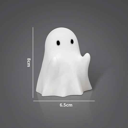 Halloween Middle Finger Love Ghost Ornaments