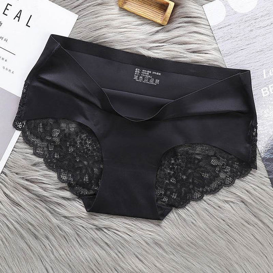 Lace Briefs Summer Air-Permeable Hip-Lifting Briefs Women - Mubimart