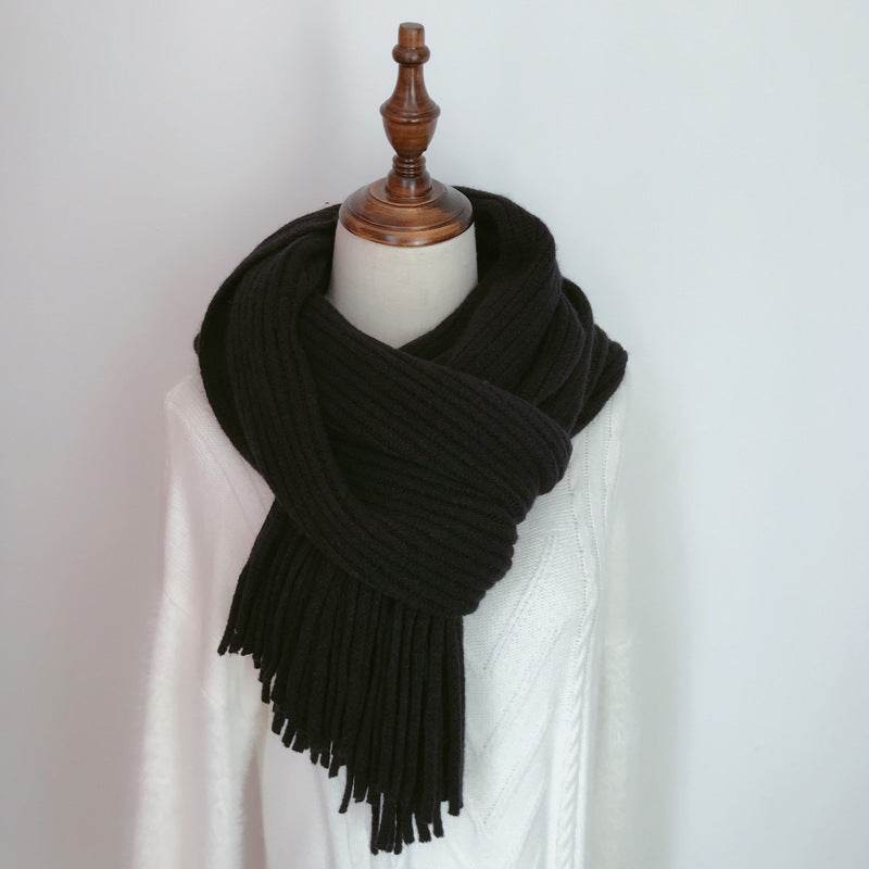 Winter Versatile Students Thickened Warm Scarves - Mubimart