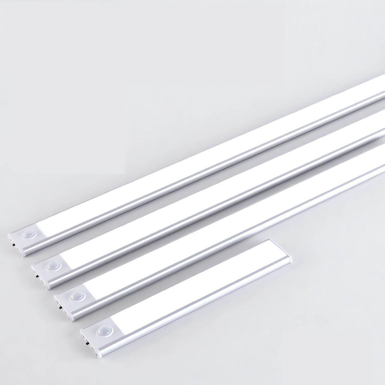 Dimmable LED Motion Sensor Under Closet Light Rechargeable Magnetic Cabinet Lamp - Mubimart