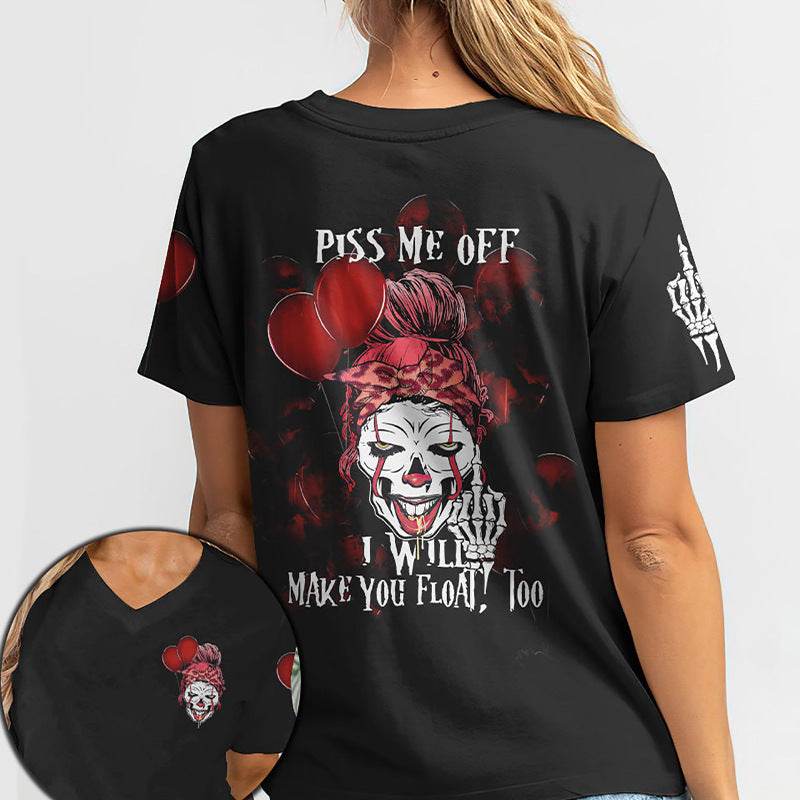 Women's Printed Street Style Short Sleeve Workout T-shirt Top - Mubimart