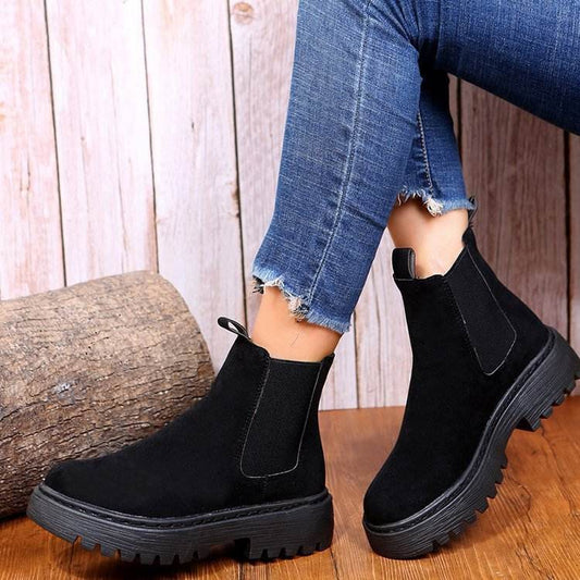 Fashion Short Martin Boots For Women - Mubimart