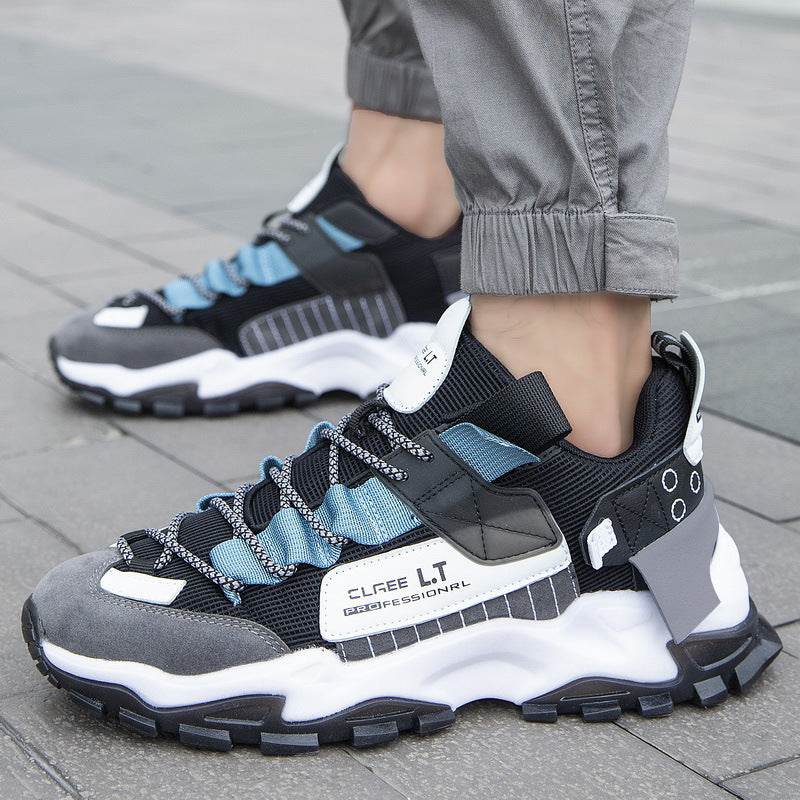 Breathable Trend Men's Shoes Sports Shoes Casual Shoes Men - Mubimart