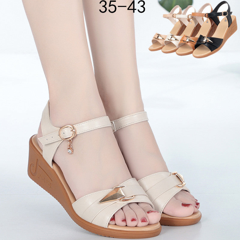 Flat Comfort Soft Sole Ladies Sandals